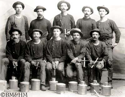 Miners circa 1910, Bisbee, AZ